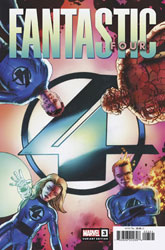 Image: Fantastic Four #3 (incentive 1:25 cover - Cassaday) - Marvel Comics