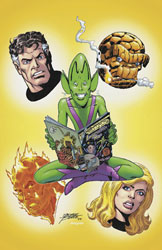 Image: Fantastic Four #8 (incentive 1:100 cover - George Perez virgin) - Marvel Comics
