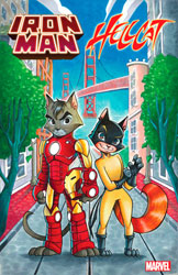 Image: Iron Man / Hellcat Annual #1 (variant cover - Zullo) - Marvel Comics