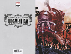 Image: A.X.E.: Judgment Day #2 (incentive 1:100 cover - Brooks virgin) - Marvel Comics