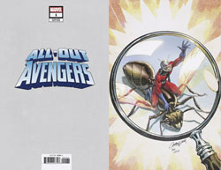 Image: All-Out Avengers #1 (incentive 1:100 cover - JS Campbell virgin) - Marvel Comics