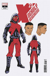 Image: X-23: Deadly Regenesis #1 (incentive 1:10 Design cover - Bazaldua)  [2023] - Marvel Comics