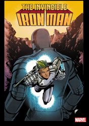 Image: Invincible Iron Man #11 (variant New Champions cover - Takeshi Miyazawa) - Marvel Comics