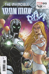 Image: Invincible Iron Man #13 (variant cover - Ron Lim) - Marvel Comics