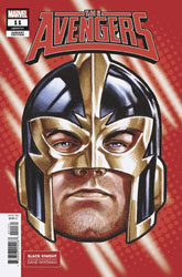 Image: Avengers #11 (variant Headshot cover - Mark Brooks) - Marvel Comics