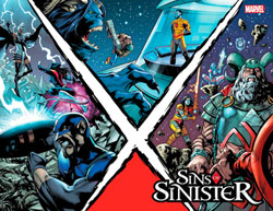 Image: Sins of Sinister #1 (incentive 1:25 wraparound - Shaw)  [2023] - Marvel Comics