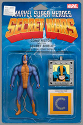 Image: Marvel Super-Heroes: Secret Wars - Battleworld #3 (variant Action Figure cover - Christopher)  [2024] - Marvel Comics