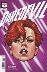 Image: Daredevil #7 (variant Headshot cover - Mark Brooks)  [2024] - Marvel Comics