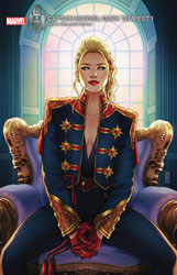 Image: Captain Marvel: Dark Tempest #1 (variant Hellfire Gala cover - Jen Bartel) - Marvel Comics