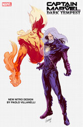 Image: Captain Marvel: Dark Tempest #2 (incentive 1:10 cover - Design) - Marvel Comics