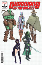 Image: Guardians of the Galaxy #2 (incentive 1:10 Design cover - Walker) - Marvel Comics