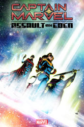Image: Captain Marvel: Assault on Eden #1 (variant cover - David Baldeon) - Marvel Comics
