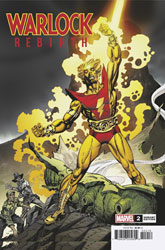 Image: Warlock Rebirth #2 (incentive 1:25 Remastered cover - Kane) - Marvel Comics