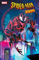 Image: Spider-Man 2099: Dark Genesis #1 (variant Connecting cover - Reis) - Marvel Comics