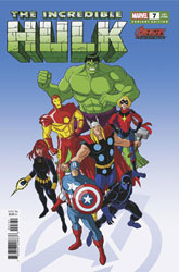 Image: Incredible Hulk #7 (variant Avengers 60th cover - Tim Levins)  [2023] - Marvel Comics