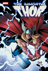 Image: Immortal Thor #10 (variant cover - Greg Capullo) - Marvel Comics