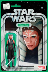 Image: Star Wars: Ahsoka #1 (variant Action Figure cover - JTC) - Marvel Comics