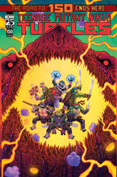 Image: Teenage Mutant Ninja Turtles #150 (cover E incentive 1:10 - Caspar Wijngaard) - IDW Publishing