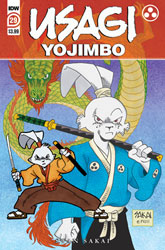 Image: Usagi Yojimbo #29 (cover A - Sakai) - IDW Publishing