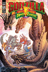 Image: Godzilla vs. the Mighty Morphin Power Rangers #5 (cover A - Williams II)  [2022] - IDW Publishing