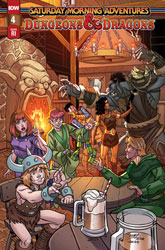 Image: Dungeons & Dragons: Saturday Morning Adventures #4 (cover C incentive 1:10 - Tim Levins) - IDW Publishing