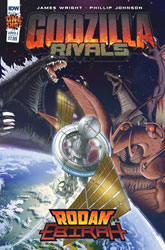 Image: Godzilla Rivals: Rodan vs. Ebirah  (cover A - Johnson) - IDW Publishing