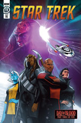 Image: Star Trek #11 (cover F incentive 1:50 - Clarke) - IDW