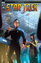 Image: Star Trek #20 (cover B - Clarke) - IDW Publishing