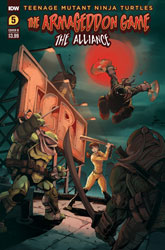 Image: Teenage Mutant Ninja Turtles: Armageddon Game - The Alliance #5 (cover B - Verdugo) - IDW Publishing
