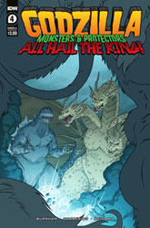 Image: Godzilla: Monsters & Protectors - All Hail King #4 (cover A - Dan Schoening) - IDW Publishing