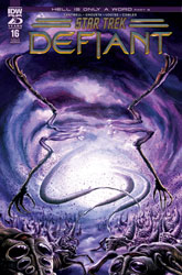 Image: Star Trek: Defiant #16 (cover B - Woodward) - IDW Publishing