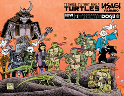 Image: Teenage Mutant Ninja Turtles / Usagi Yojimbo: Wherewhen #1 (cover A - Sakai) - IDW Publishing