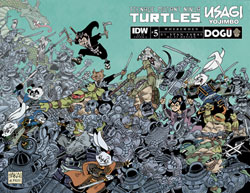 Image: Teenage Mutant Ninja Turtles / Usagi Yojimbo: Wherewhen #5 (cover A - Sakai) - IDW Publishing