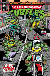 Image: Teenage Mutant Ninja Turtles: Saturday Morning Adventures Continued #2 (cover D incentive 1:10 - Lawson) - IDW Publishing