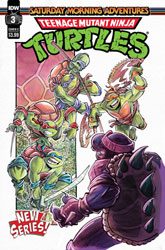 Image: Teenage Mutant Ninja Turtles: Saturday Morning Adventures Continued #3 (cover C - Daley) - IDW Publishing