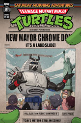 Image: Teenage Mutant Ninja Turtles: Saturday Morning Adventure [2023] #6 (cover B - Schoening) - IDW Publishing