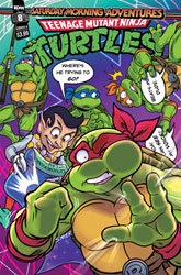 Image: Teenage Mutant Ninja Turtles Saturday Morning Adventures [2023] #8 (cover A - Myer) - IDW Publishing