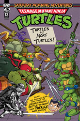 Image: Teenage Mutant Ninja Turtles Saturday Morning Adventures [2023] #13 (cover A - Myer) - IDW Publishing