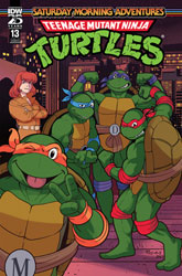 Image: Teenage Mutant Ninja Turtles Saturday Morning Adventures [2023] #13 (cover B - Rosanas) - IDW Publishing