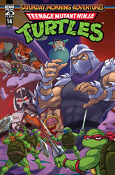 Image: Teenage Mutant Ninja Turtles Saturday Morning Adventures 2023 #14 (cover A - Myer) - IDW Publishing