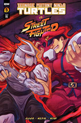 Image: Teenage Mutant Ninja Turtles vs. Street Fighter #5 (cover E incentive 1:50 - Beals) - IDW Publishing
