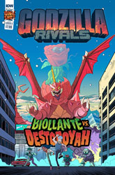 Image: Godzilla Rivals: Biollante vs. Destoroyah  (cover A - Dove) - IDW Publishing