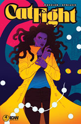 Image: Cat Fight #4 (cover B - Ganucheau) - IDW Publishing