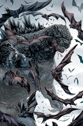 Image: Godzilla: Here There be Dragons #3 (cover C incentive 1:10 - Kirkham Full Art) - IDW