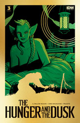 Image: Hunger and Dusk #3 (cover F incentive 1:50 - Chiang Gold Foil) - IDW Publishing