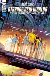 Image: Star Trek: Strange New Worlds - The Scorpius Run #5 (cover A - Hernandez) - IDW Publishing