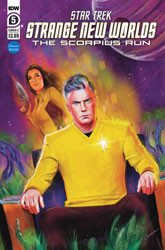 Image: Star Trek: Strange New Worlds - The Scorpius Run #5 (cover C - Vilchez) - IDW Publishing