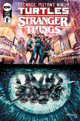 Image: Teenage Mutant Ninja Turtles x Stranger Things #1 (cover A - Pe) - IDW Publishing