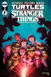 Image: Teenage Mutant Ninja Turtles x Stranger Things #2 (cover A - Pe) - IDW