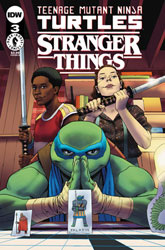 Image: Teenage Mutant Ninja Turtles x Stranger Things #3 (cover D - Gorham) - IDW Publishing